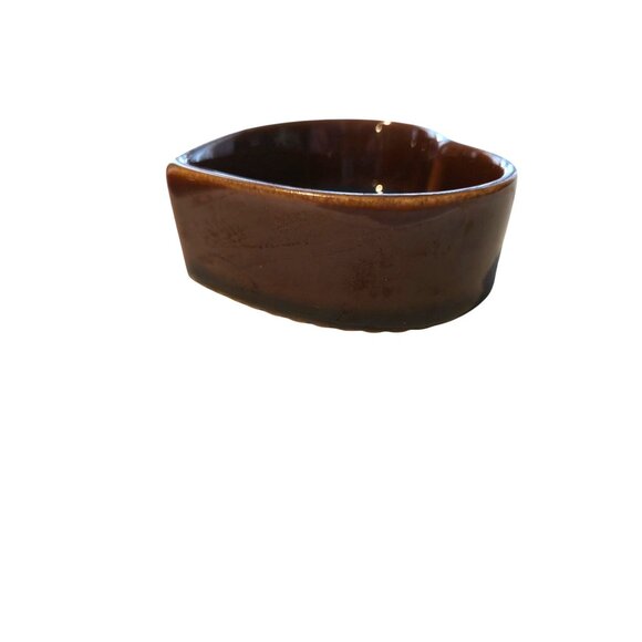 Vintage Asian Trinket Jewelry Box Peacock Floral Hand Painted ceramic keepsake - Picture 4 of 9